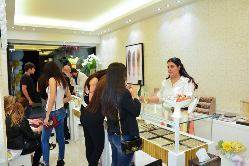 Grand Opening of Jeanette Saade Jewelry Shop